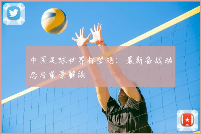 中国足球世界杯梦想：最新备战动态与前景解读